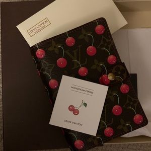 LOUIS VUITTON Monogram Cherry Small Agenda